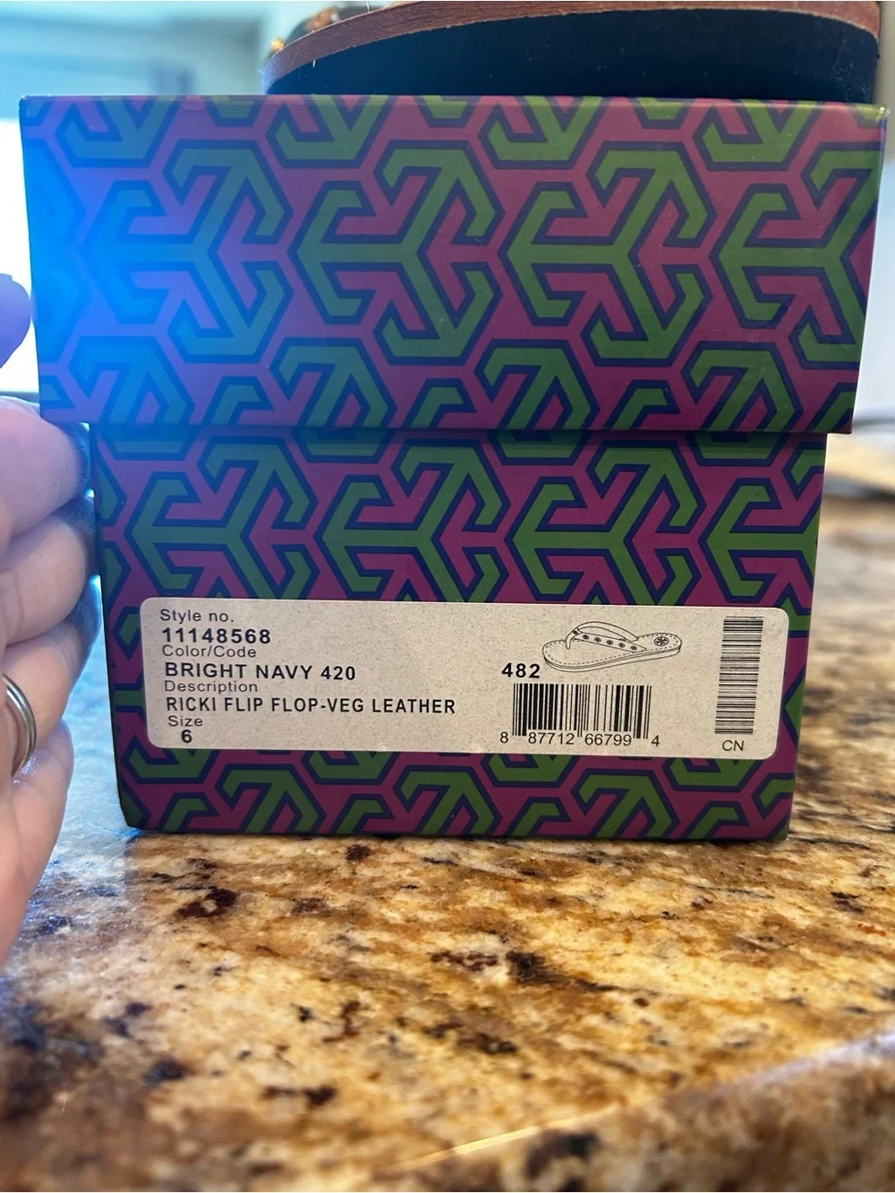 Tory Burch classic thong